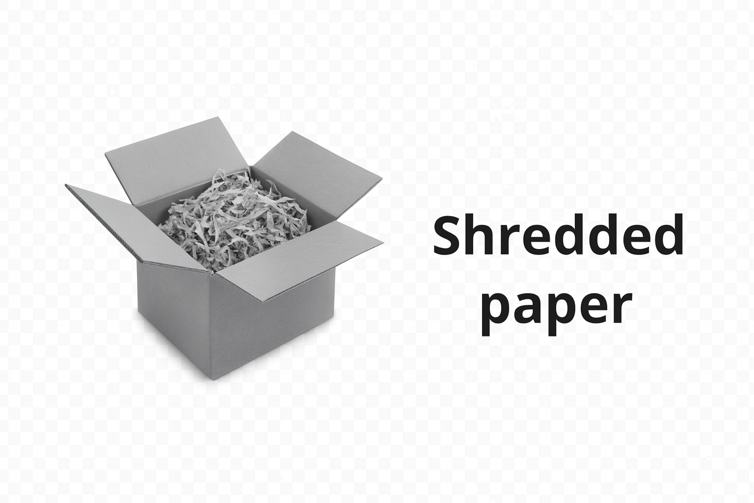 Shredded paper