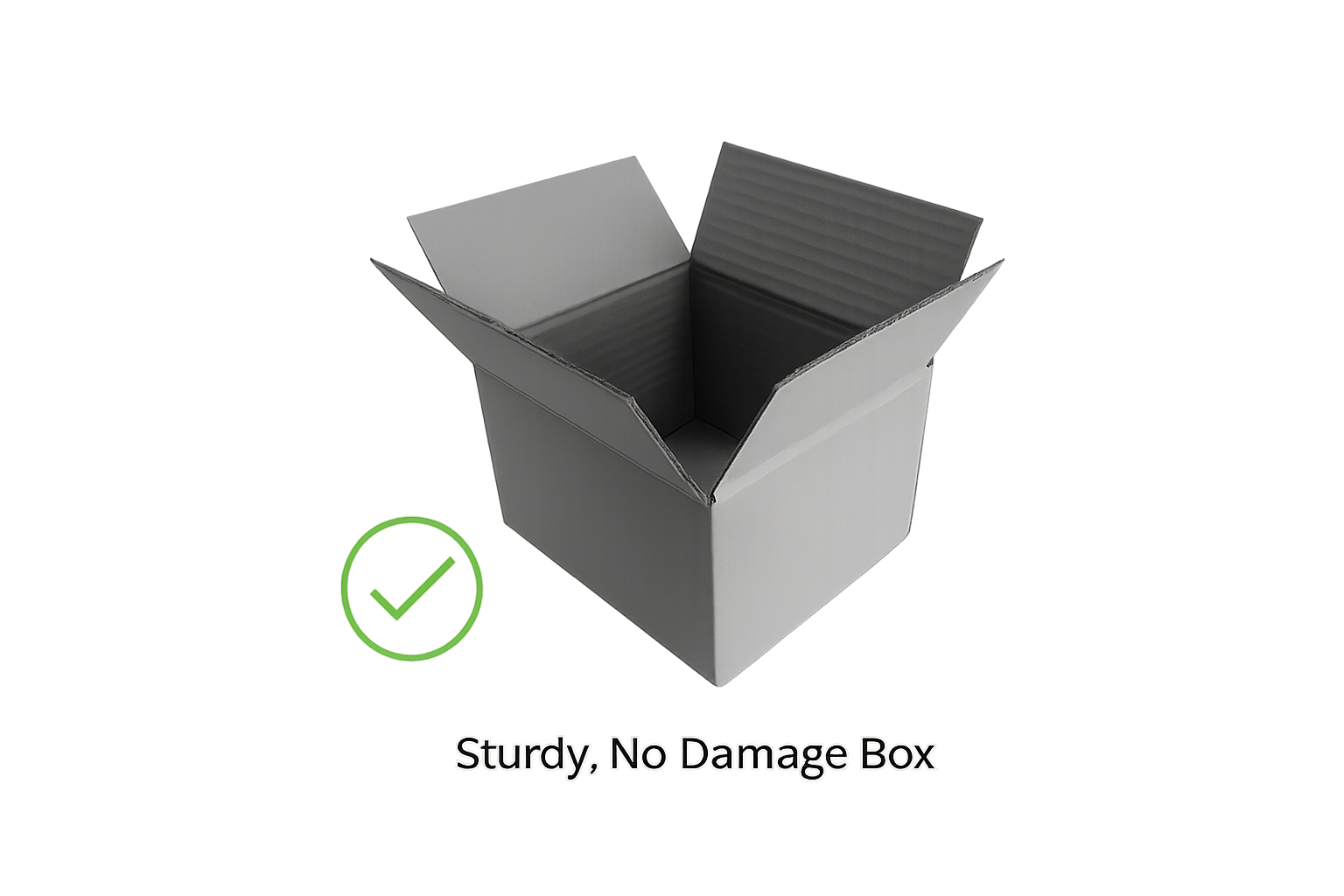 Sturdy, No Damage Box
