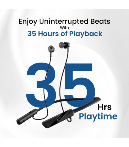 Harmonics Z10 neckband with 35 hours long battery backup