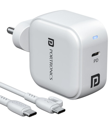 Adapto 45C – Type C PD Fast Charger with GaN & PPS Technology