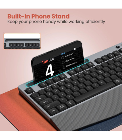 Seamless Wireless Connection Keyboard Mouse Combo