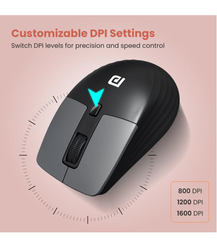 Seamless Wireless Connection Keyboard Mouse Combo