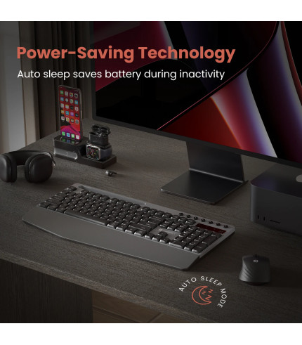Seamless Wireless Connection Keyboard Mouse Combo