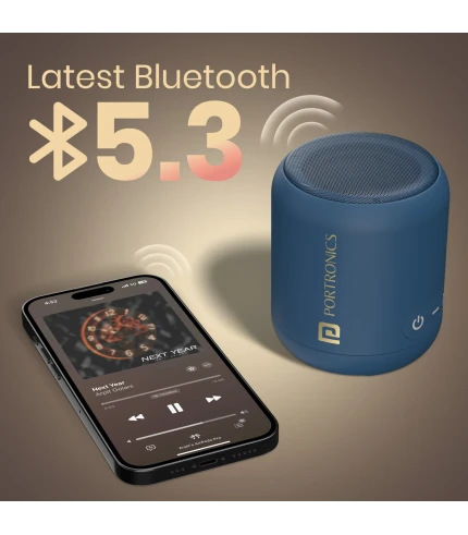 Portronics Sound Drum 1 TWS Blue