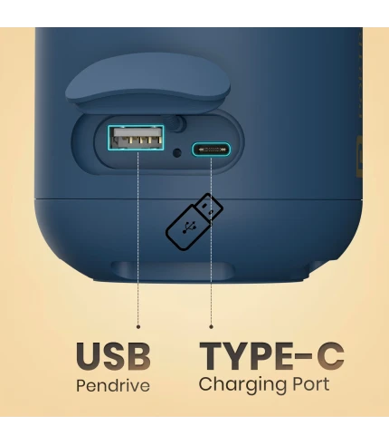 Portronics Sound Drum 1 TWS Blue