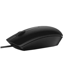 Dell Wired Mouse MS116 – Black USB Optical Mouse
