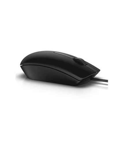 Dell Wired Mouse MS116 – Black USB Optical Mouse
