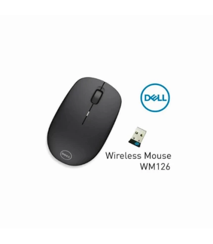 Dell Black Wireless Mouse – WM126