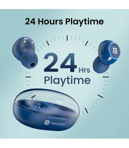 Portronics Harmonics Twins S13 (POR 2226) – Blue