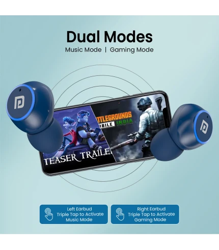 Portronics Harmonics Twins S13 (POR 2226) – Blue