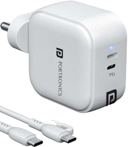 Adapto 45C – Type C PD Fast Charger with GaN & PPS Technology