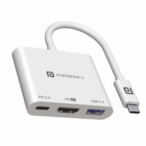 C-Konnect USB 3.0 | USB-C PD Charge | HDMI Port | Type-C Plug