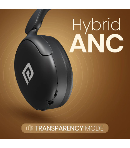 Muffs M5 – Hybrid ANC Over-Ear Wireless Headphones with Bluetooth 5.3