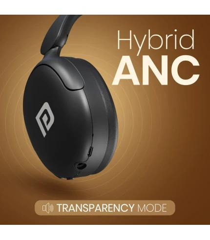 Muffs M5 – Hybrid ANC Over-Ear Wireless Headphones with Bluetooth 5.3