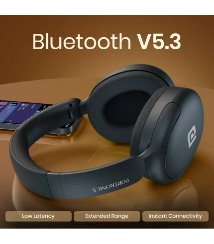 Muffs M5 – Hybrid ANC Over-Ear Wireless Headphones with Bluetooth 5.3