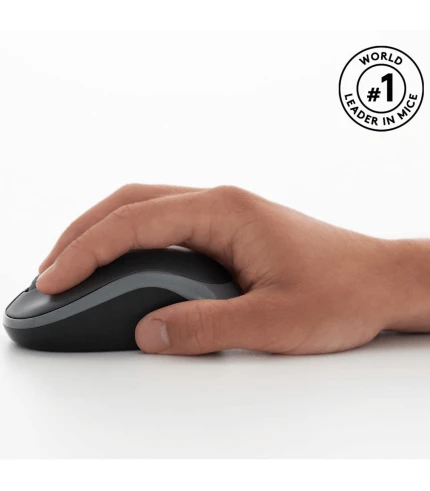 Logitech MK270r Wireless Keyboard and Mouse Combo (Black)